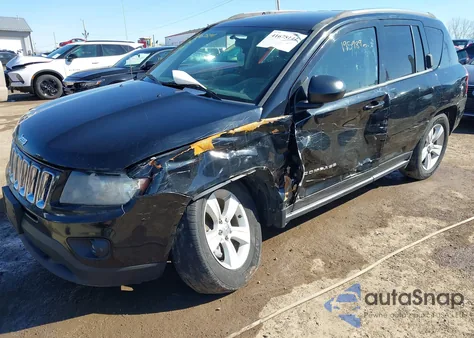 2014 Jeep Compass Sport from USA, damaged, VIN 1C4NJDBB6ED879271